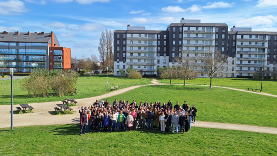 Groepsfoto personeel Woonsprong maart 2026