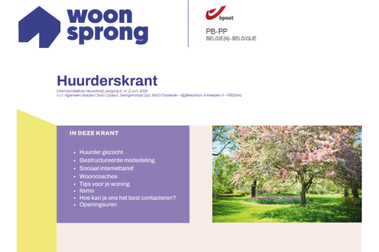 cover van huurderskrant