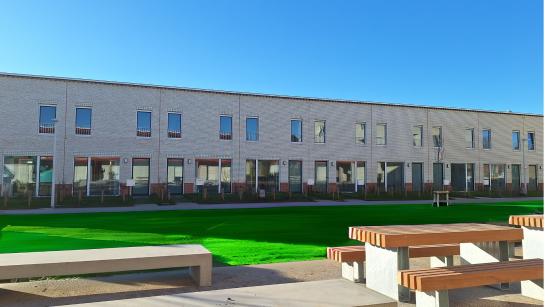 Koopwoningen project zuidstraat in westkerke