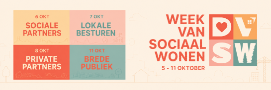 Dag van Sociaal Wonen 11 oktober